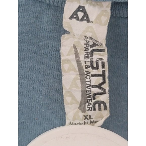 Def Leppard Tour 2014 Blue Graphic Tee XL - 100% Cotton Crewneck Band Shirt - Picture 9 of 16